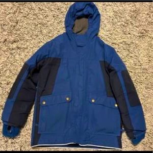 Boys Lands End Squall Parka M(10-12)